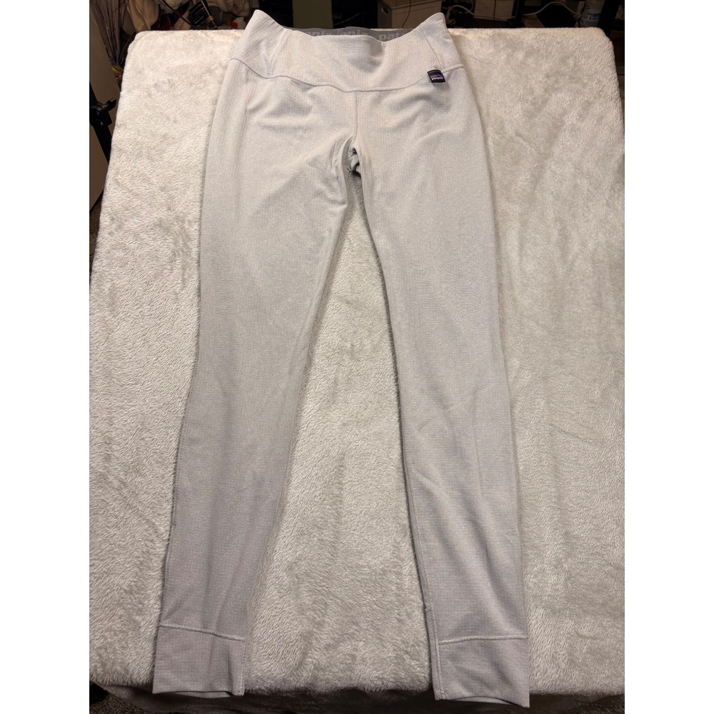 Patagonia Capilene Midweight Baselayer Women's Small Gray Leggings